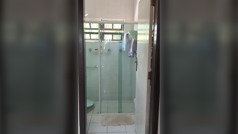 Caraguatatuba: Churrasqueira e Ar Condicionado