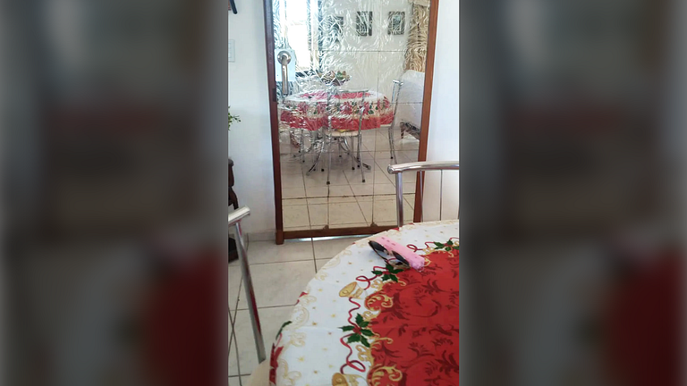 Caraguatatuba: Churrasqueira e Ar Condicionado