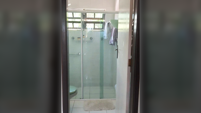 Caraguatatuba: Churrasqueira e Ar Condicionado