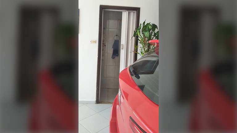 Caraguatatuba: Churrasqueira e Ar Condicionado