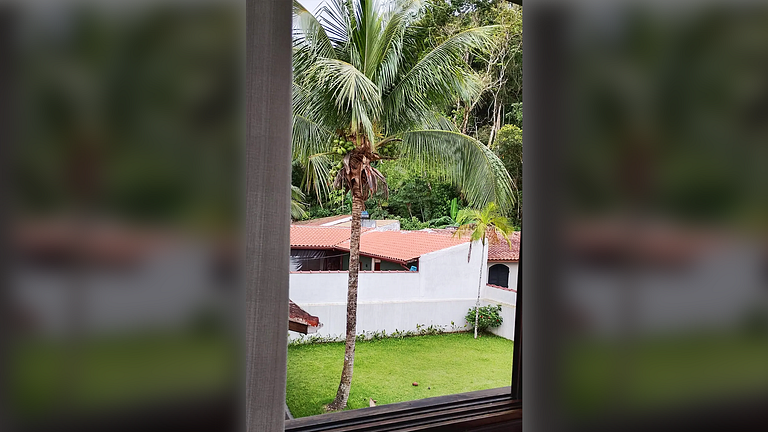 Caraguatatuba: Churrasqueira e Ar Condicionado