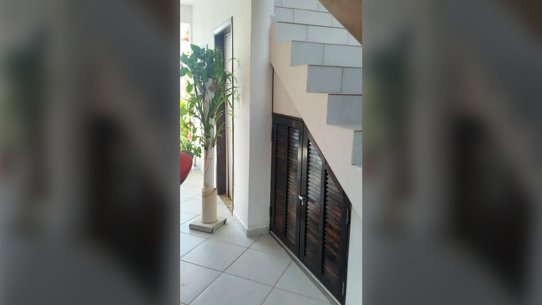 Caraguatatuba: Churrasqueira e Ar Condicionado