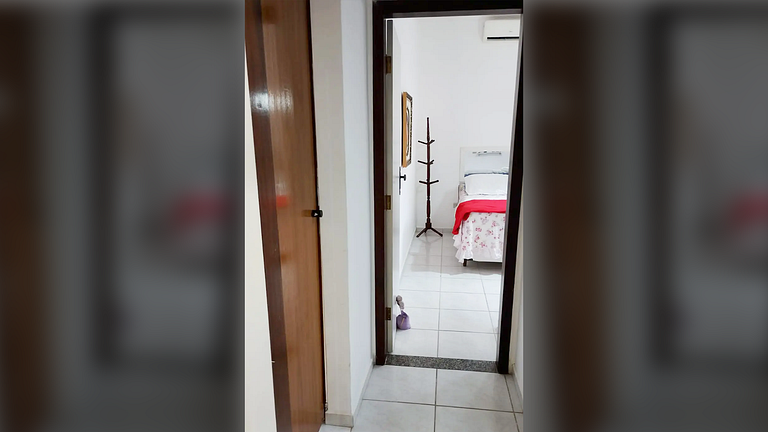 Caraguatatuba: Churrasqueira e Ar Condicionado