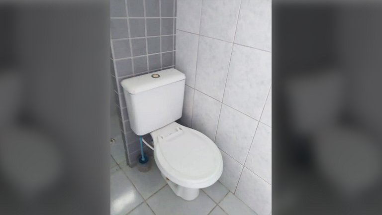 Caraguatatuba: Churrasqueira e Ar Condicionado