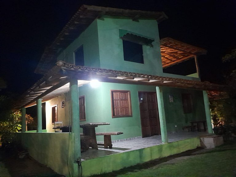 Refúgio em Caraíva: Ar Condicionado e Piscina