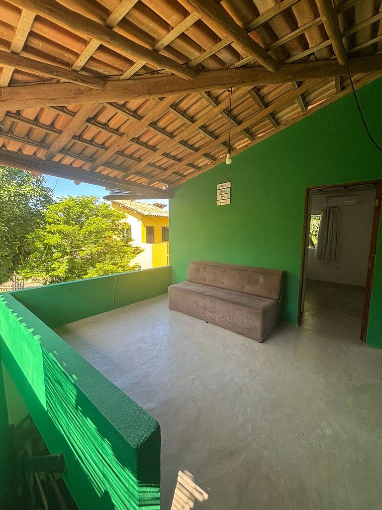 Refúgio em Caraíva: Ar Condicionado e Piscina