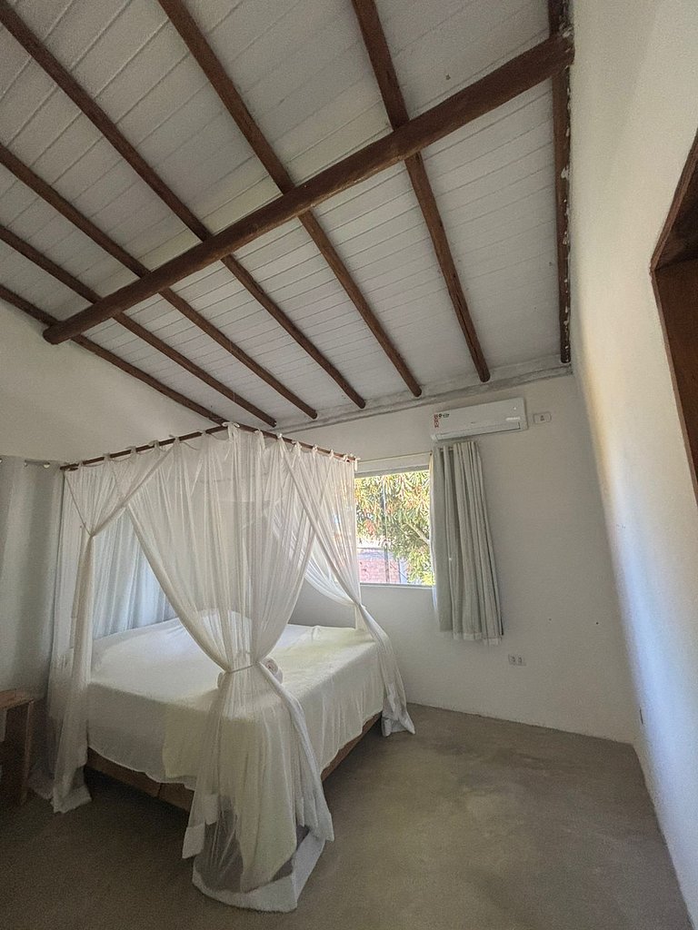 Refúgio em Caraíva: Ar Condicionado e Piscina