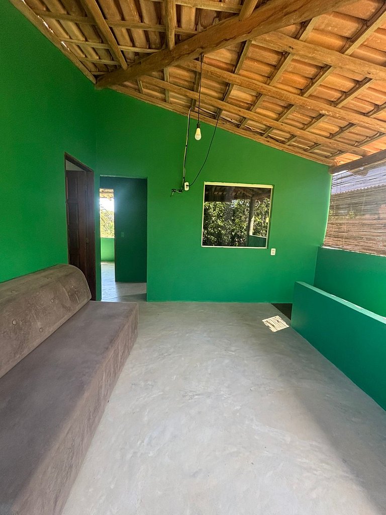 Refúgio em Caraíva: Ar Condicionado e Piscina