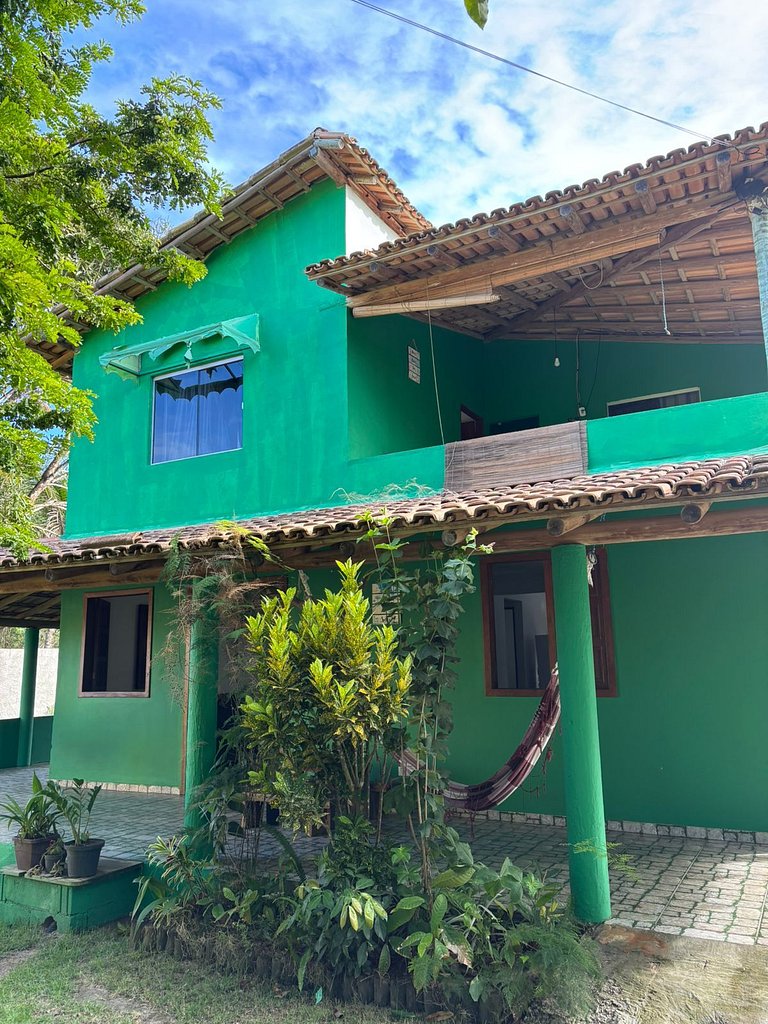 Refúgio em Caraíva: Ar Condicionado e Piscina