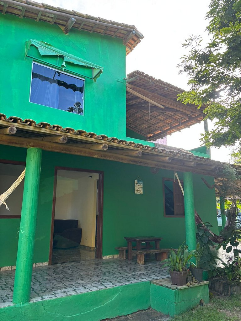 Refúgio em Caraíva: Ar Condicionado e Piscina