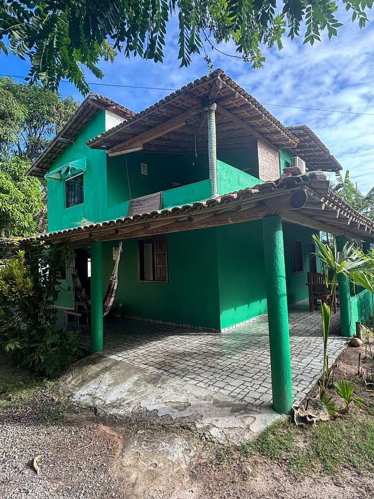 Refúgio em Caraíva: Ar Condicionado e Piscina