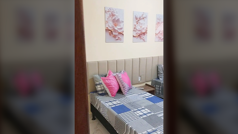 Praia Grande ES :Vista Mar Jacuzzi e Churrasqueira