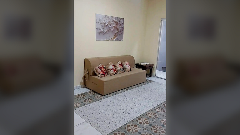 Praia Grande ES :Vista Mar Jacuzzi e Churrasqueira