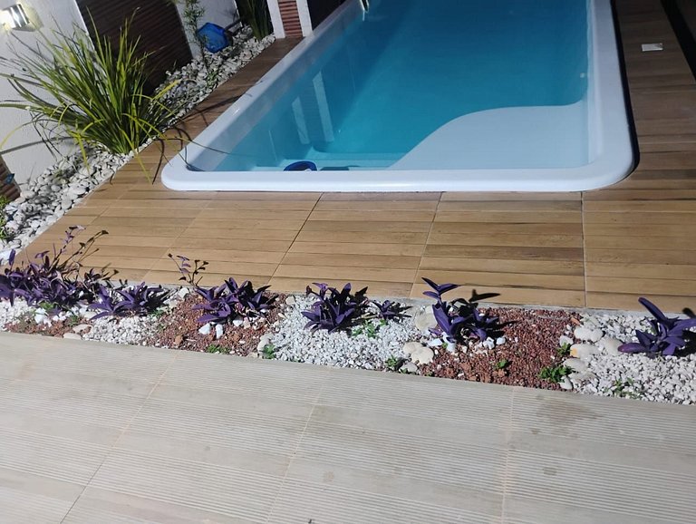 Camaçari casa 2 quartos, Piscina e Churrasqueira