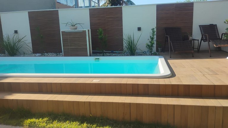 Camaçari casa 2 quartos, Piscina e Churrasqueira