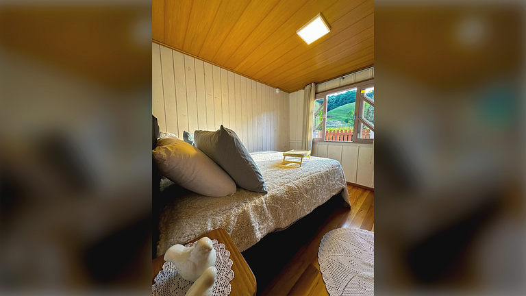 Refúgio Diferenciado na Serra Jacuzzi, Rio em SC