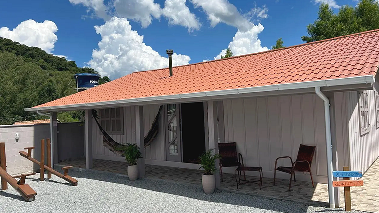 Refúgio Diferenciado na Serra Jacuzzi, Rio em SC