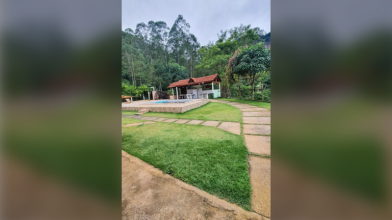 Santa Teresa/ES: Sítio com Churrasqueira e Piscina