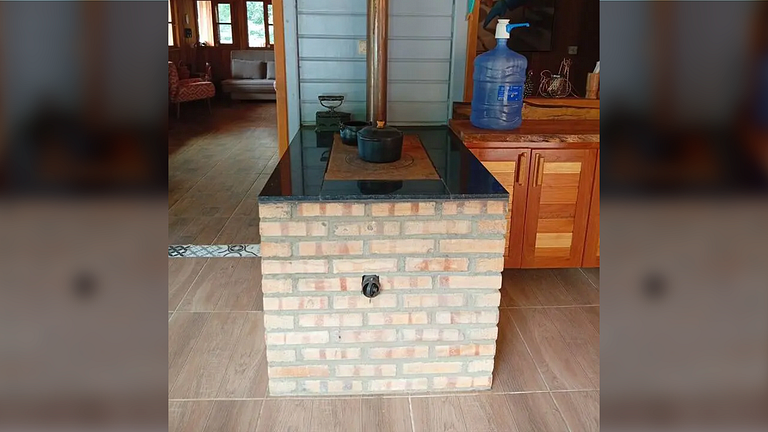 Cabana com Vista Montanha e Rio Capivari