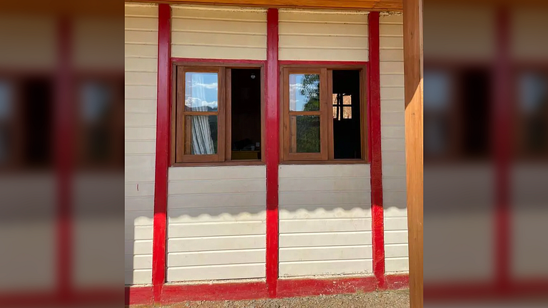 Cabana com Vista Montanha e Rio Capivari