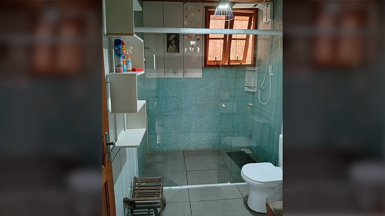 Cabana com Vista Montanha e Rio Capivari