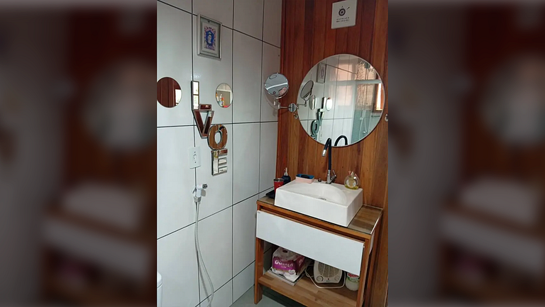 Cabana com Vista Montanha e Rio Capivari