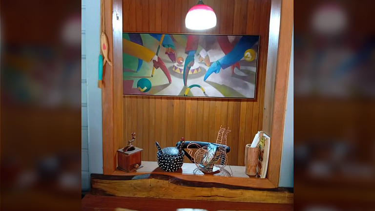 Cabana com Vista Montanha e Rio Capivari