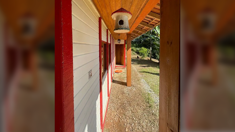 Cabana com Vista Montanha e Rio Capivari