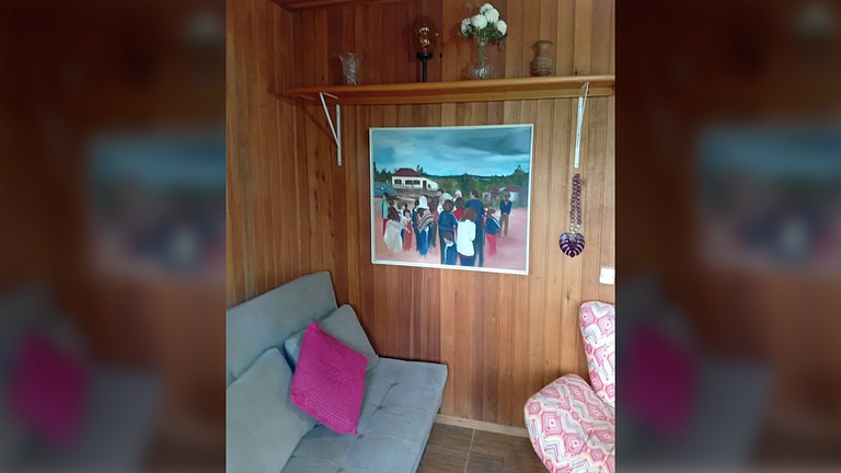 Cabana com Vista Montanha e Rio Capivari