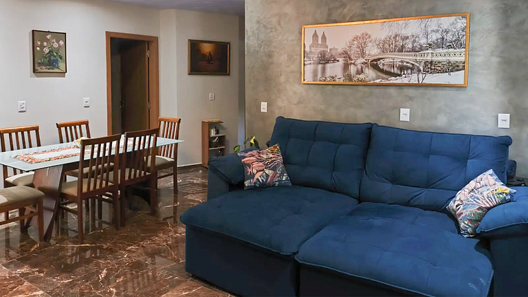 Vila da Glória: 3 Quartos, Piscina e Churrasqueira