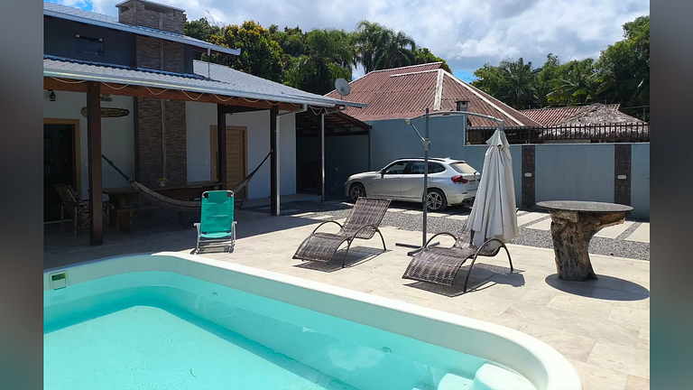 Vila da Glória: 3 Quartos, Piscina e Churrasqueira