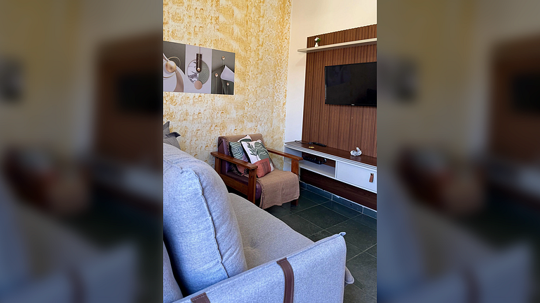 Ubatuba: Apto Perto do Mar e Comércio