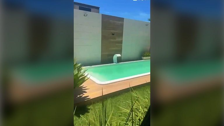 Casa Perto do Mar com Piscina e Churrasqueira