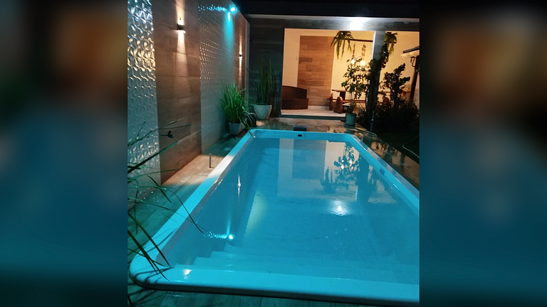 Casa Perto do Mar com Piscina e Churrasqueira