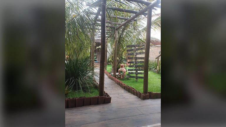 Casa Perto do Mar com Piscina e Churrasqueira