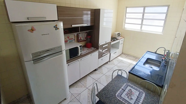 Praia Grande: Canto do Forte para 4 Pessoas