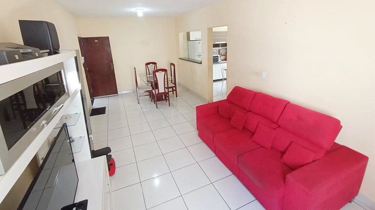 Praia Grande: Canto do Forte para 4 Pessoas