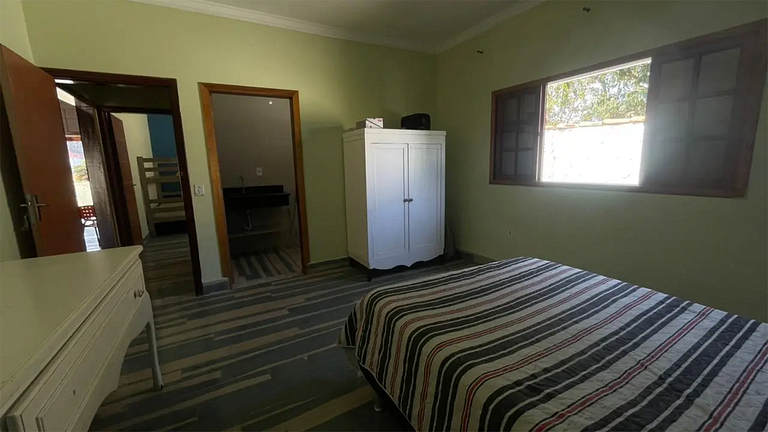 Iperó: Refúgio Familiar c/ Churrasqueira e Pets