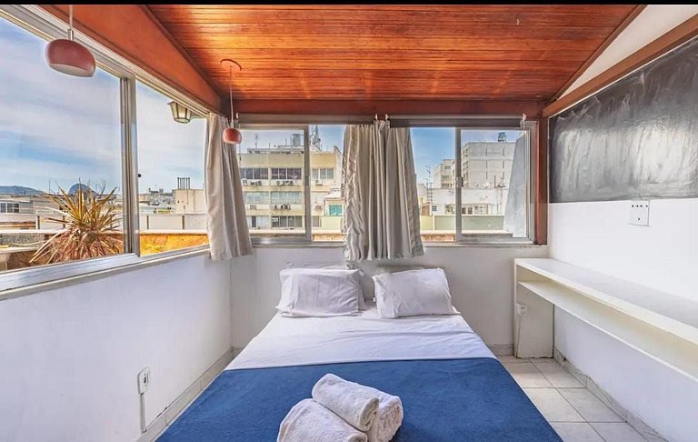 Copacabana Cobertura com área gourmet