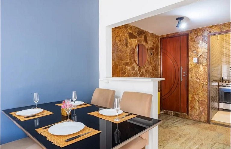 Copacabana Cobertura com área gourmet