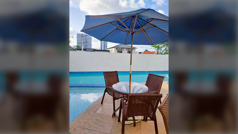 Recife Pina: Apto 100m da Praia - Piscina Garagem