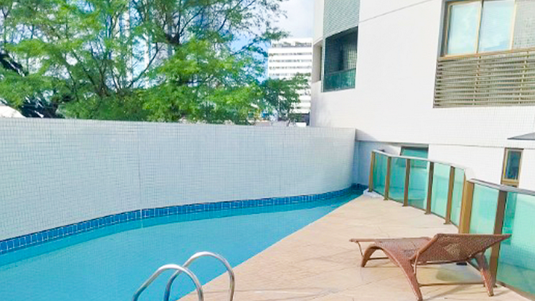 Recife Pina: Apto 100m da Praia - Piscina Garagem