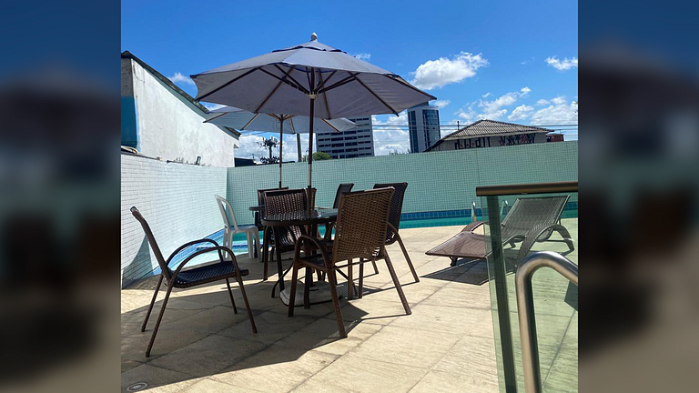 Recife Pina: Apto 100m da Praia - Piscina Garagem