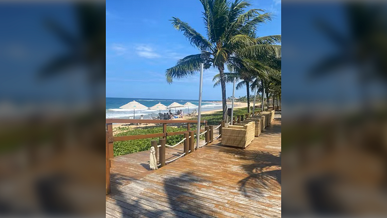 Muro Alto: Resort Pé na Areia p/ 7 Hóspedes