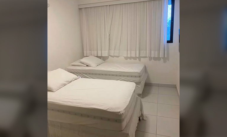 Muro Alto: Resort Pé na Areia p/ 7 Hóspedes