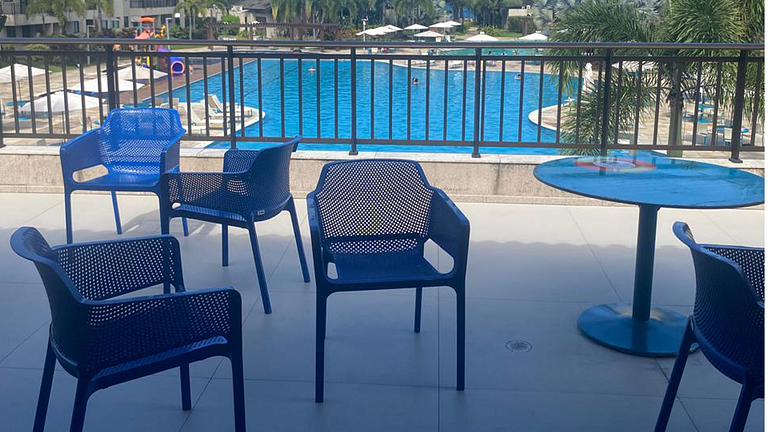 Muro Alto: Resort Pé na Areia p/ 7 Hóspedes