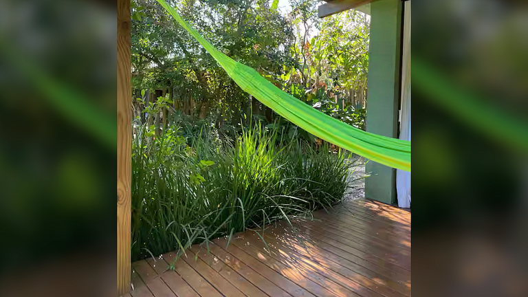 Casa Garopaba: Ar-Condicionado, Deck e Natureza
