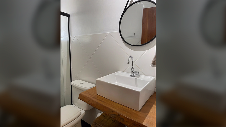 Casa Garopaba: Ar-Condicionado, Deck e Natureza