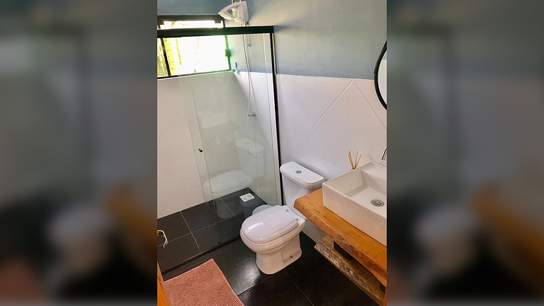 Casa Garopaba: Ar-Condicionado, Deck e Natureza