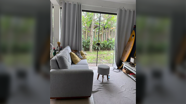 Casa Garopaba: Ar-Condicionado, Deck e Natureza